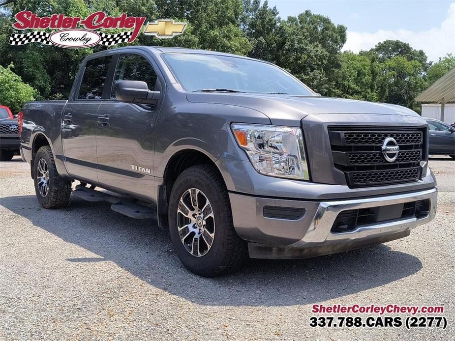 used 2022 Nissan Titan car, priced at $30,989