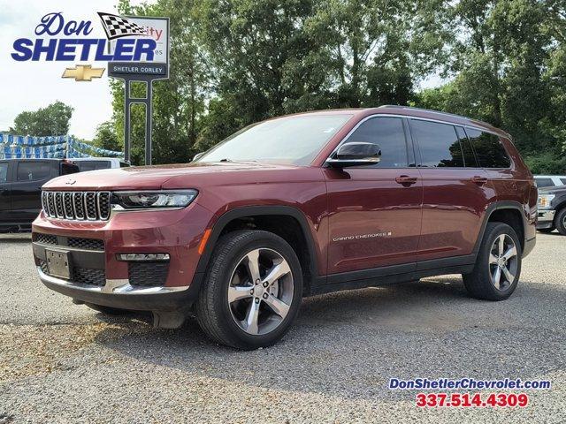 used 2021 Jeep Grand Cherokee L car, priced at $34,883
