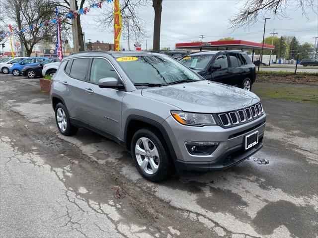 used 2021 Jeep Compass car, priced at $20,995