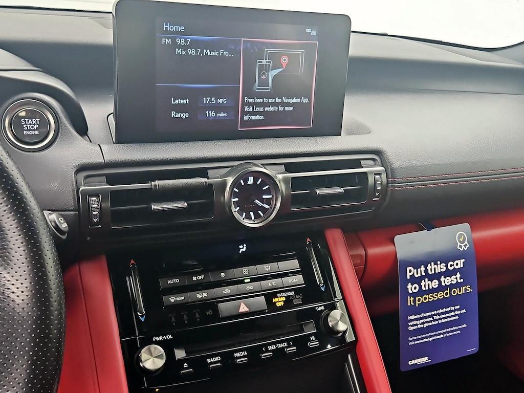 used 2023 Lexus IS 350 car, priced at $45,998