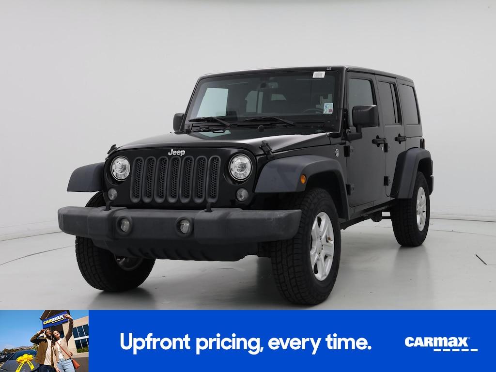 used 2017 Jeep Wrangler car, priced at $21,998