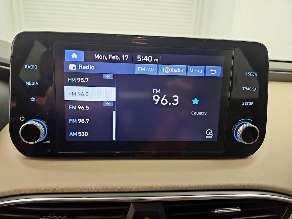 used 2021 Hyundai Santa Fe car, priced at $22,998
