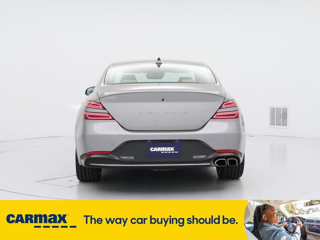 used 2023 Genesis G70 car, priced at $28,998