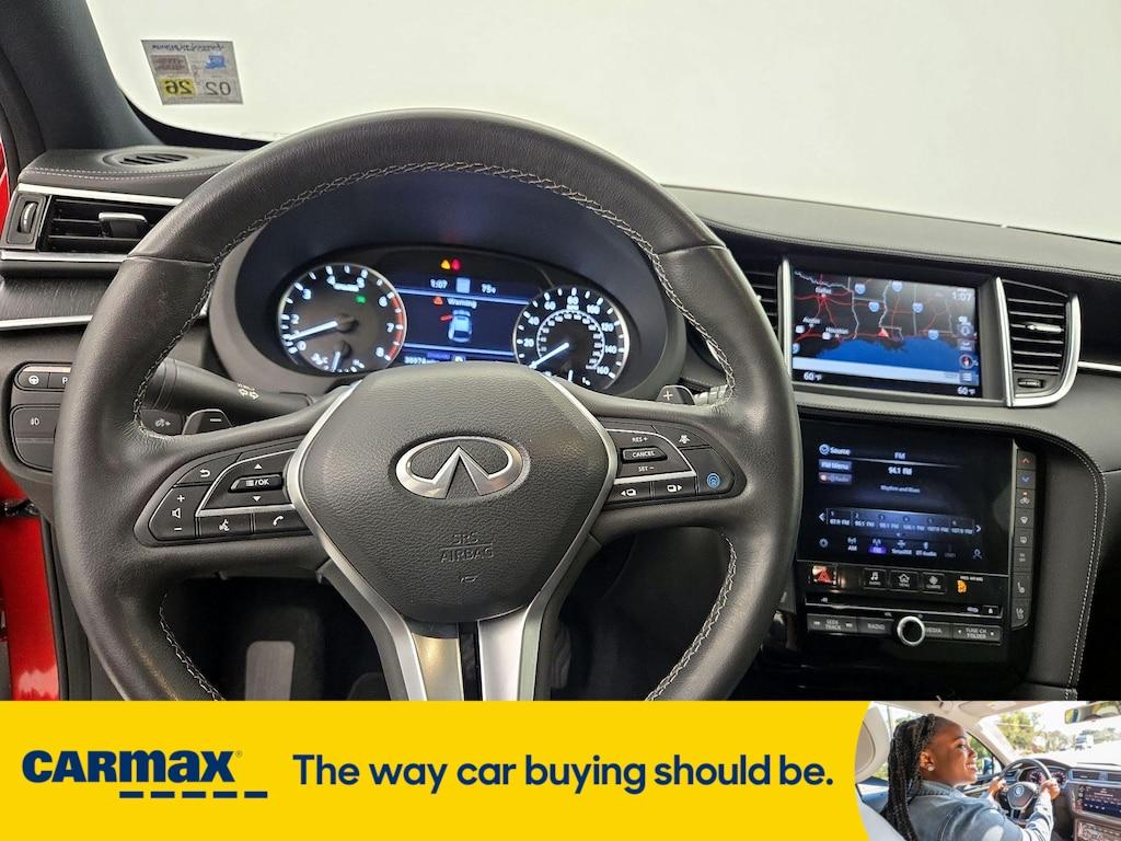 used 2022 INFINITI QX55 car, priced at $32,998