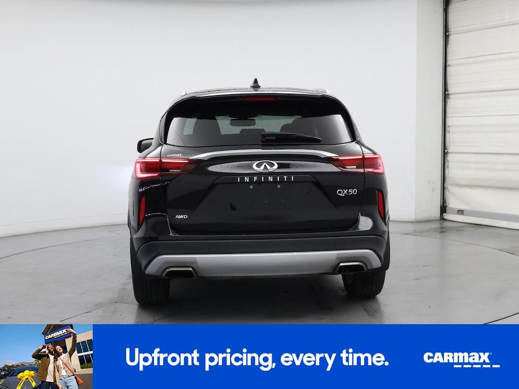 used 2022 INFINITI QX50 car, priced at $28,998