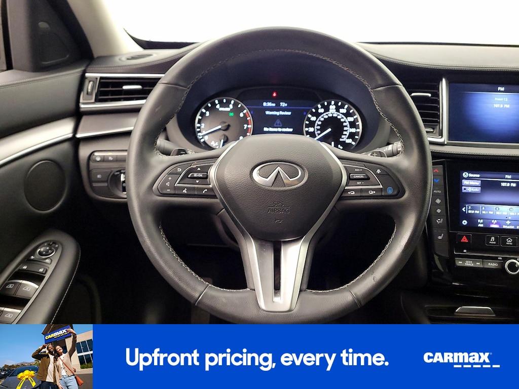used 2022 INFINITI QX50 car, priced at $28,998