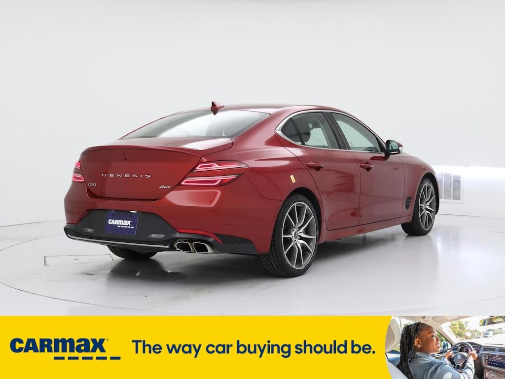 used 2023 Genesis G70 car, priced at $27,998