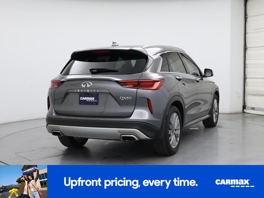 used 2023 INFINITI QX50 car, priced at $29,998