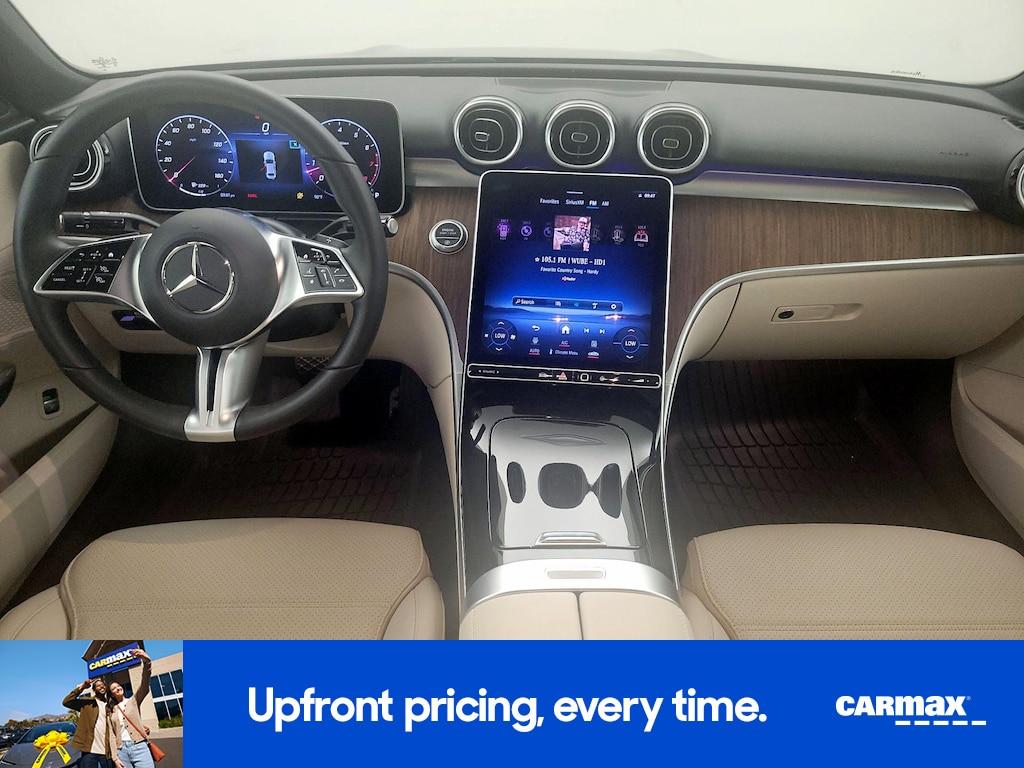 used 2023 Mercedes-Benz C-Class car, priced at $35,998
