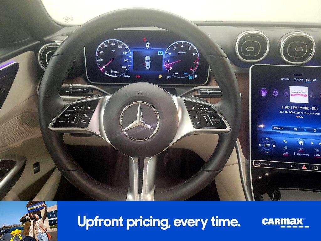 used 2023 Mercedes-Benz C-Class car, priced at $35,998