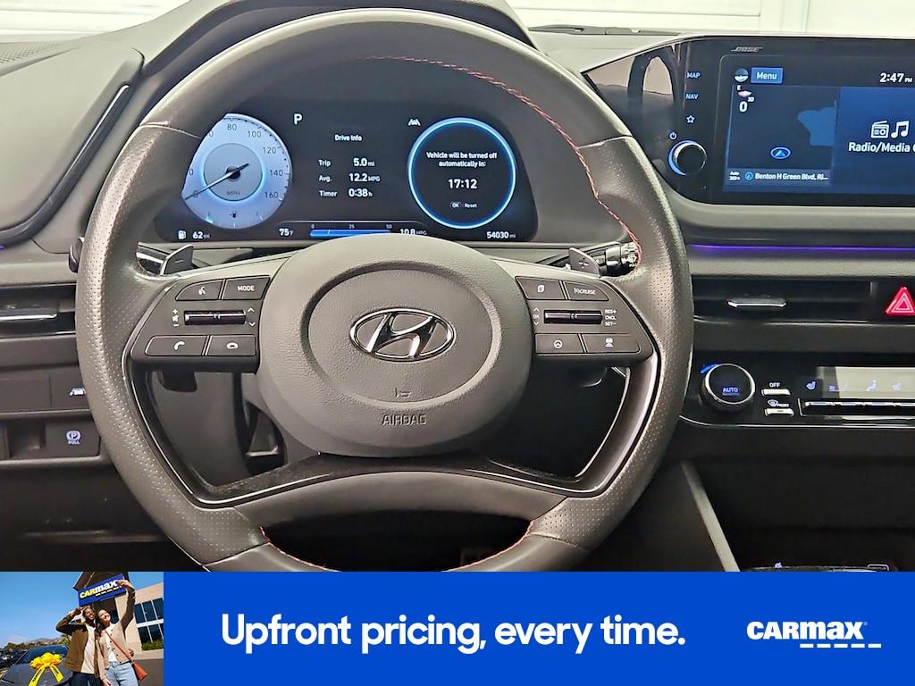 used 2021 Hyundai Sonata car, priced at $22,998