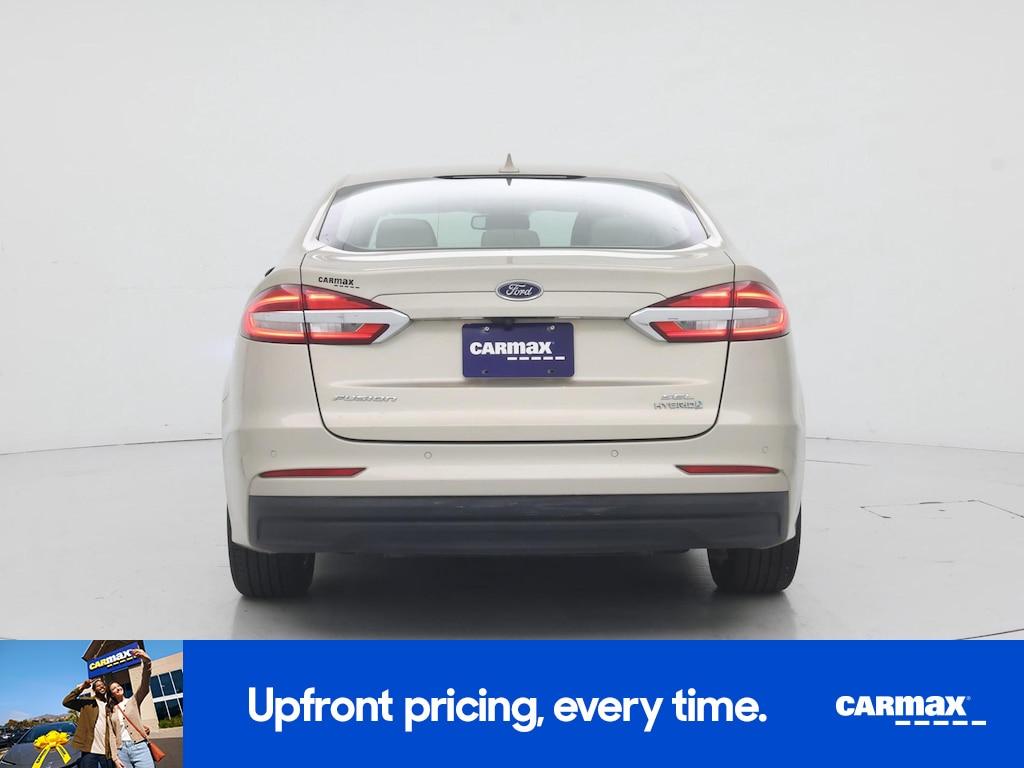 used 2019 Ford Fusion Hybrid car, priced at $15,998