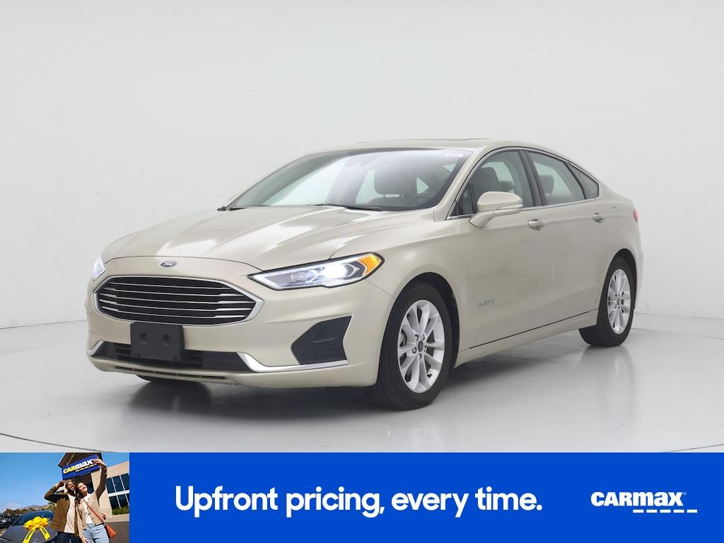 used 2019 Ford Fusion Hybrid car, priced at $15,998