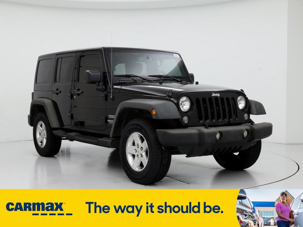 used 2015 Jeep Wrangler car, priced at $20,998