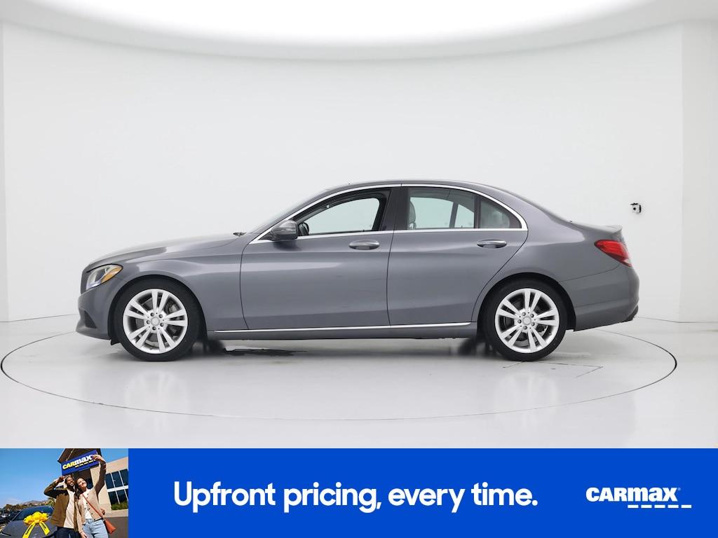 used 2017 Mercedes-Benz C-Class car, priced at $17,998
