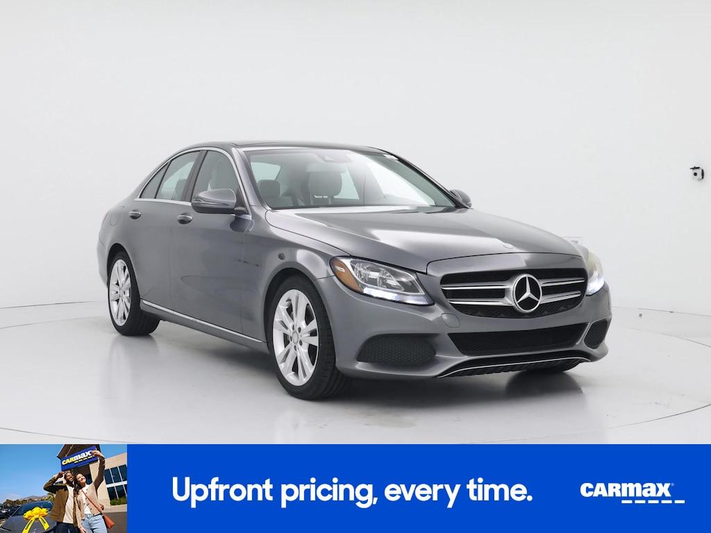 used 2017 Mercedes-Benz C-Class car, priced at $17,998