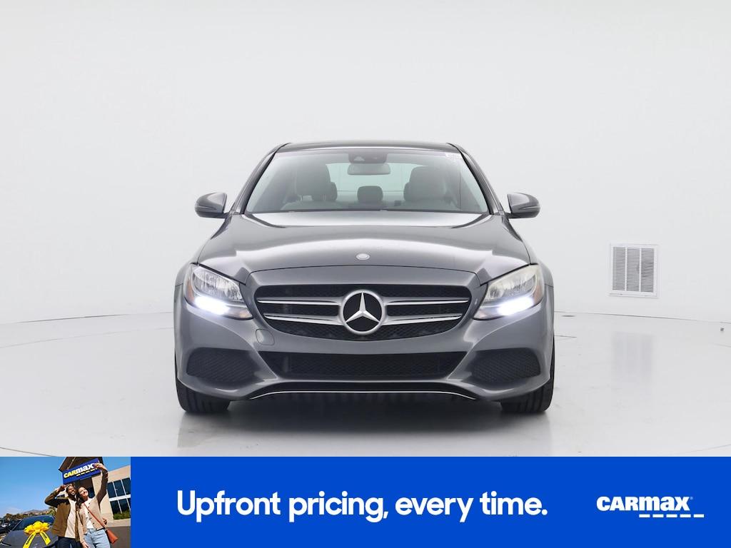 used 2017 Mercedes-Benz C-Class car, priced at $17,998