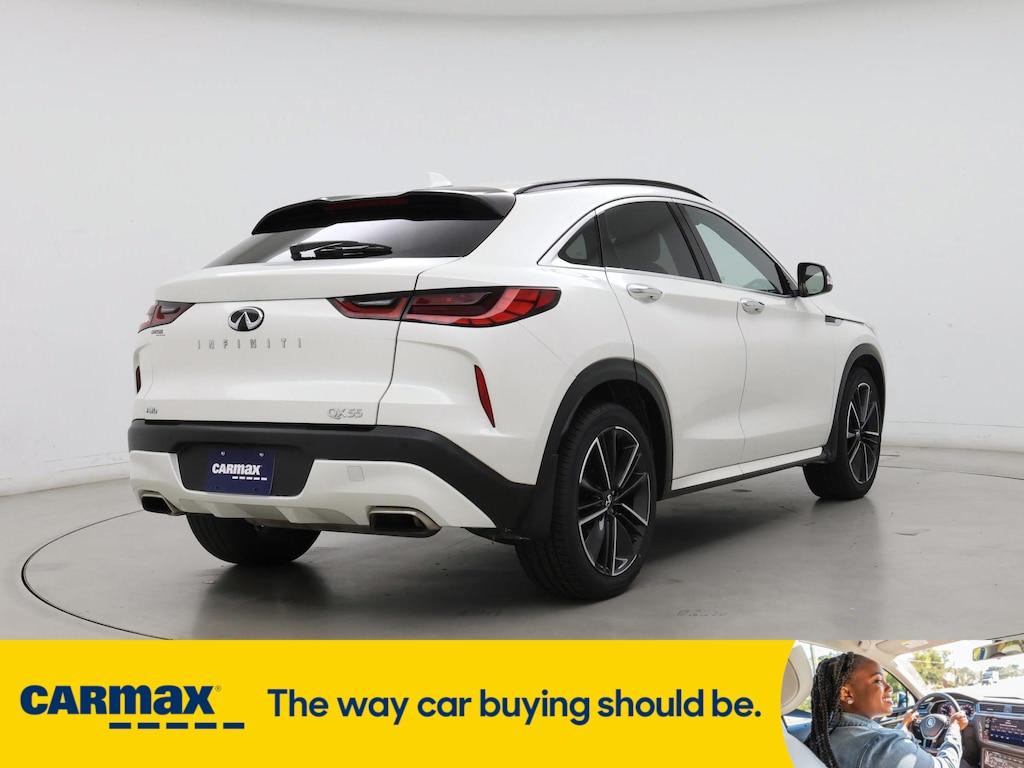 used 2022 INFINITI QX55 car, priced at $28,998