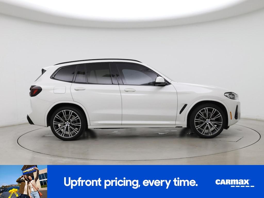 used 2022 BMW X3 car, priced at $33,998