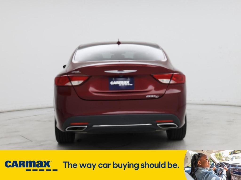 used 2015 Chrysler 200 car, priced at $14,998