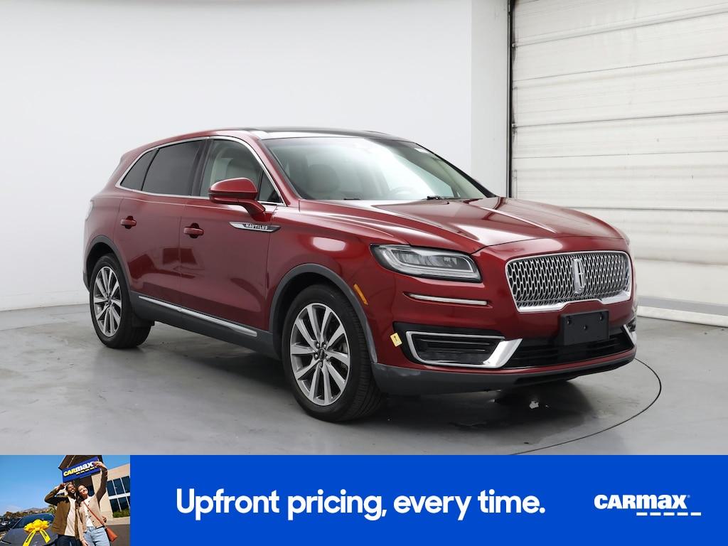 used 2019 Lincoln Nautilus car, priced at $19,998
