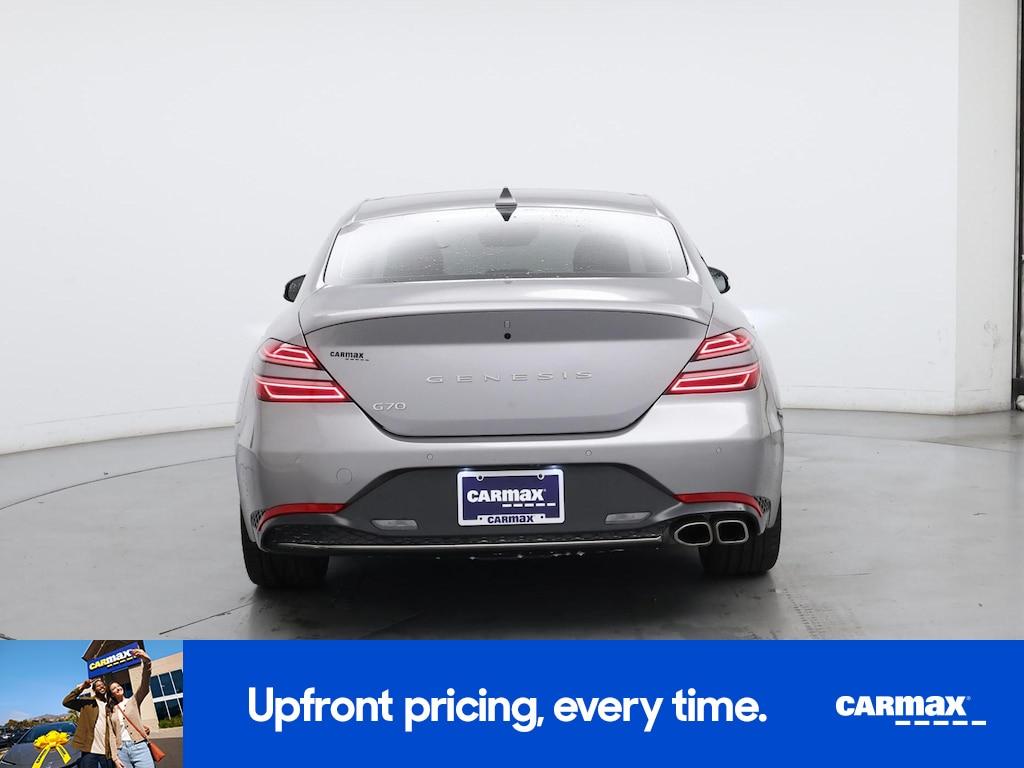 used 2023 Genesis G70 car, priced at $32,998