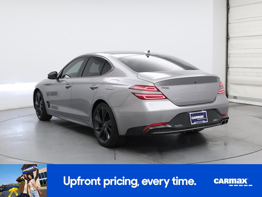 used 2023 Genesis G70 car, priced at $32,998