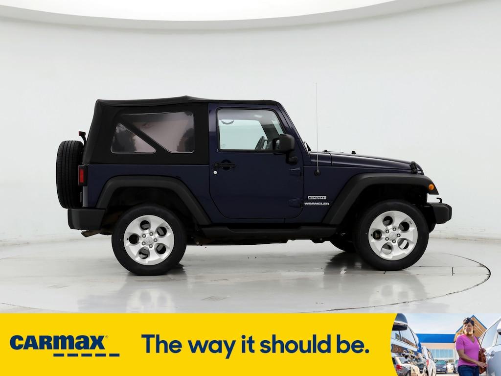 used 2013 Jeep Wrangler car, priced at $17,998