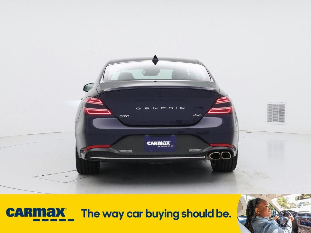 used 2023 Genesis G70 car, priced at $29,998