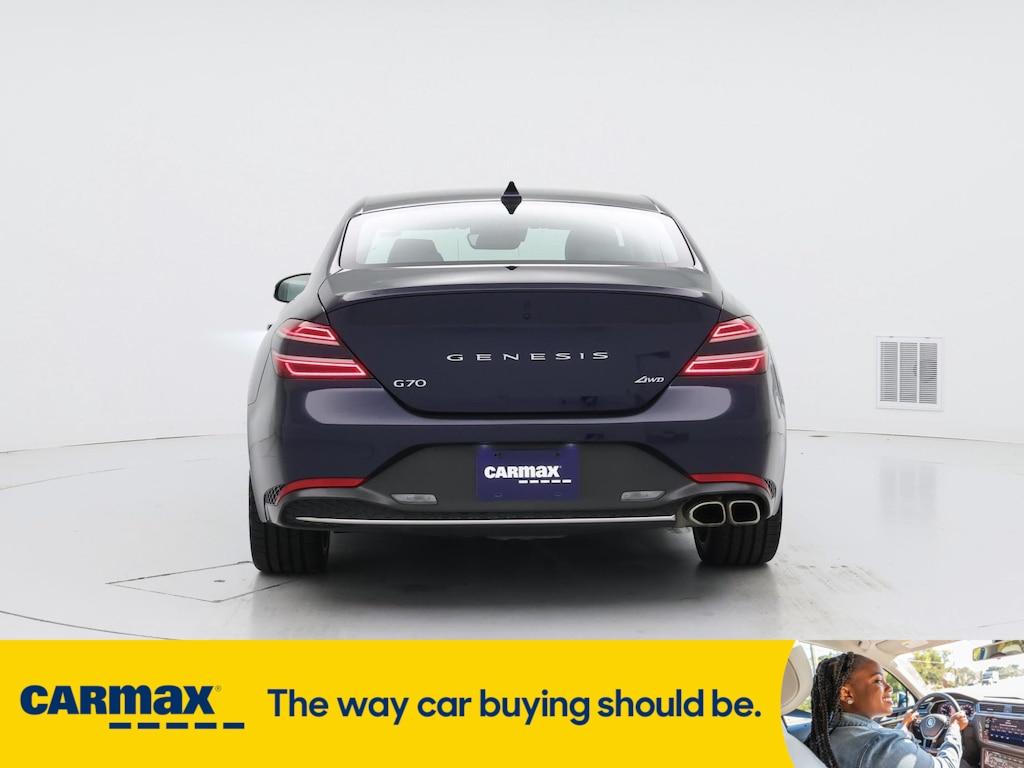 used 2023 Genesis G70 car, priced at $29,998