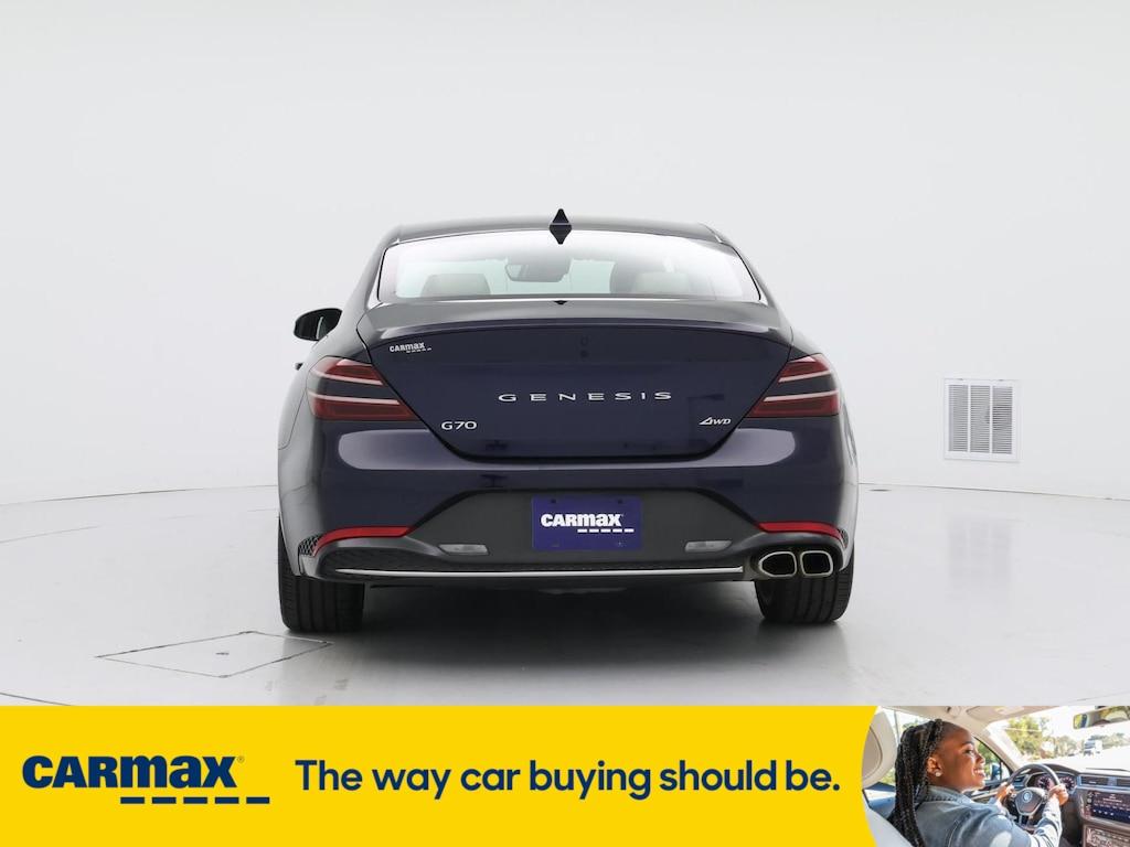 used 2023 Genesis G70 car, priced at $28,998