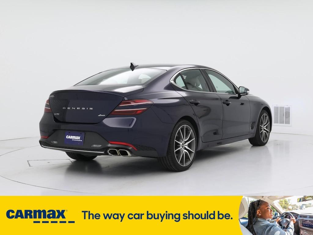 used 2023 Genesis G70 car, priced at $28,998