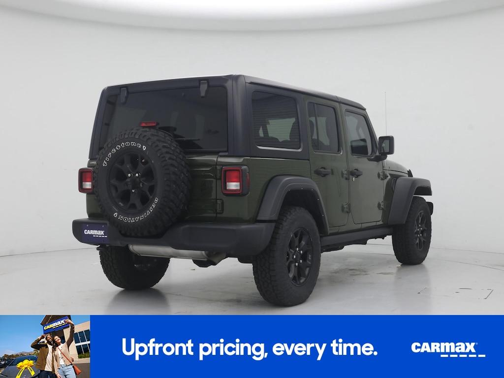 used 2021 Jeep Wrangler car, priced at $29,998