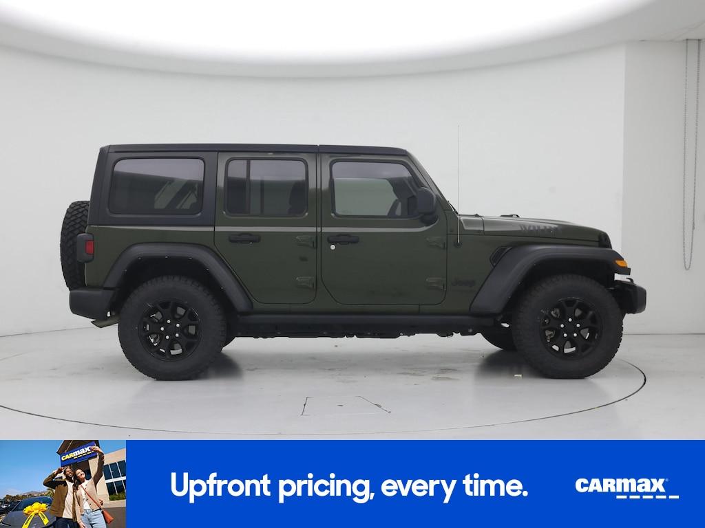 used 2021 Jeep Wrangler car, priced at $29,998
