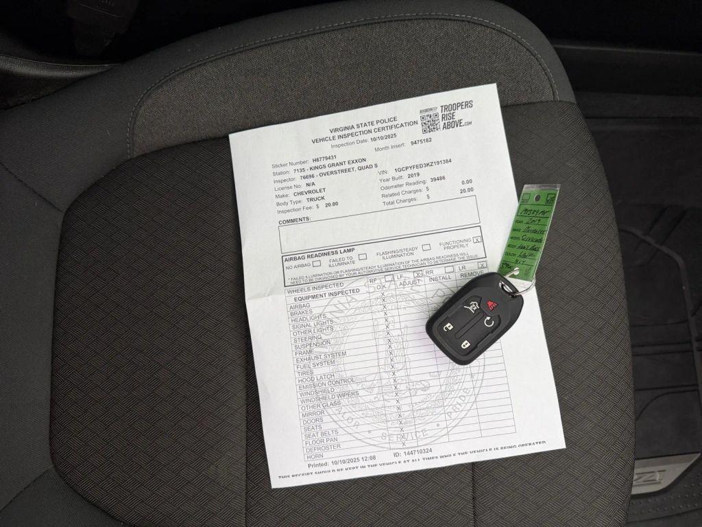 used 2019 Chevrolet Silverado 1500 car, priced at $37,500