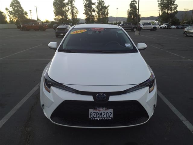 used 2022 Toyota Corolla Hybrid car, priced at $19,680