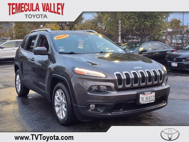 used 2015 Jeep Cherokee car, priced at $10,998