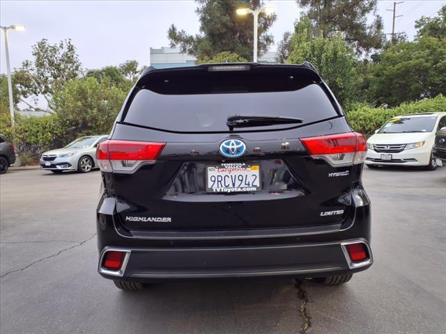 used 2018 Toyota Highlander Hybrid car, priced at $48,480