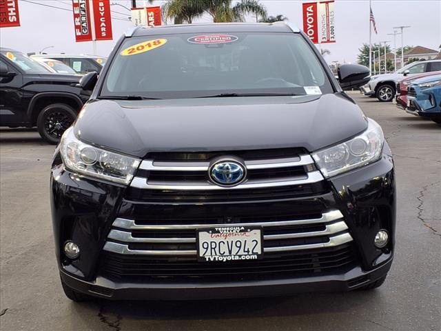 used 2018 Toyota Highlander Hybrid car, priced at $48,480