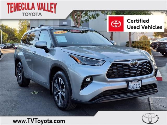 used 2022 Toyota Highlander car, priced at $39,481