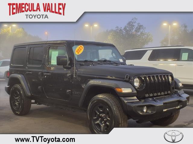 used 2023 Jeep Wrangler car, priced at $32,777