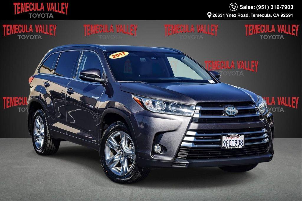 used 2017 Toyota Highlander Hybrid car, priced at $22,991