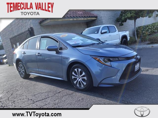used 2021 Toyota Corolla Hybrid car, priced at $18,980