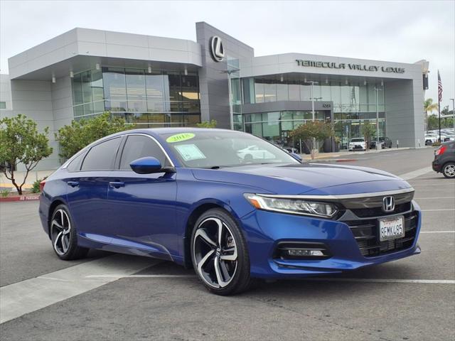 used 2018 Honda Accord car, priced at $17,495