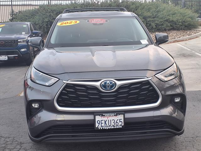 used 2023 Toyota Highlander Hybrid car, priced at $33,492