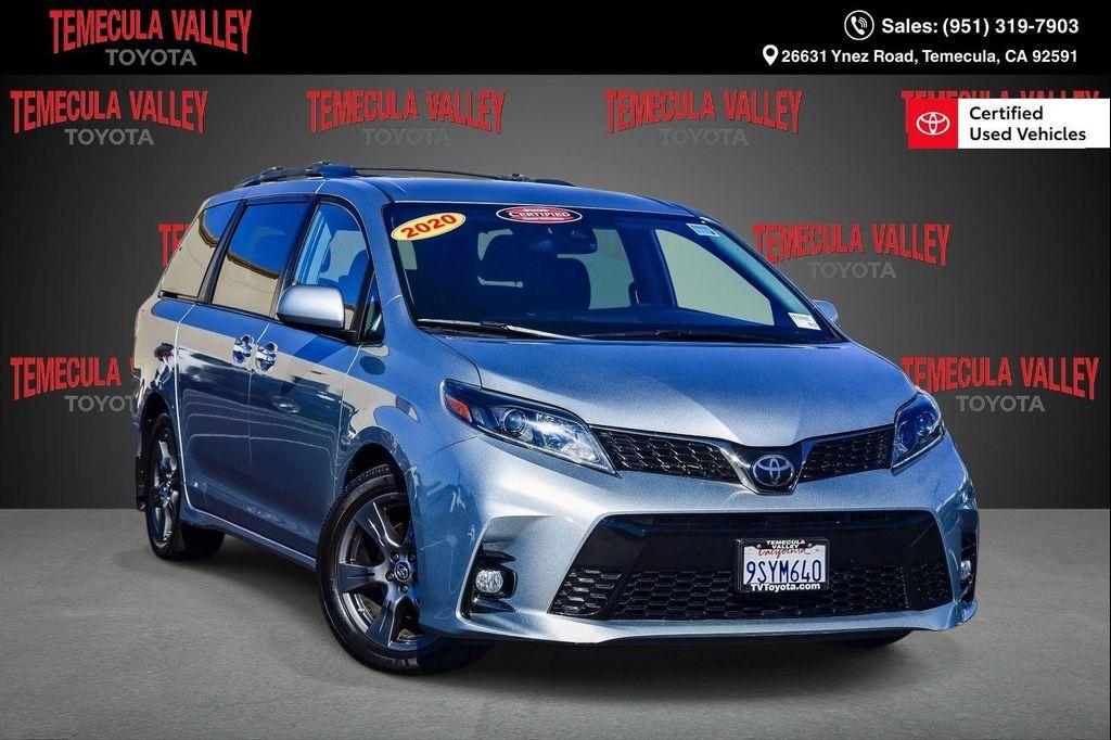 used 2020 Toyota Sienna car, priced at $29,491