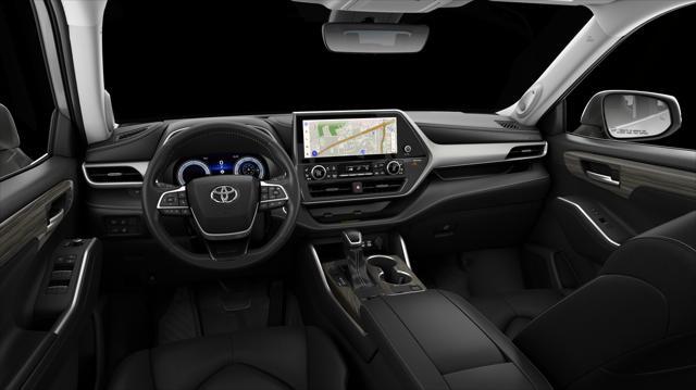 new 2025 Toyota Highlander Hybrid car, priced at $55,117