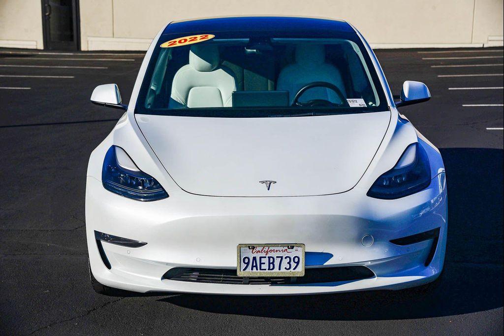 used 2022 Tesla Model 3 car, priced at $22,741