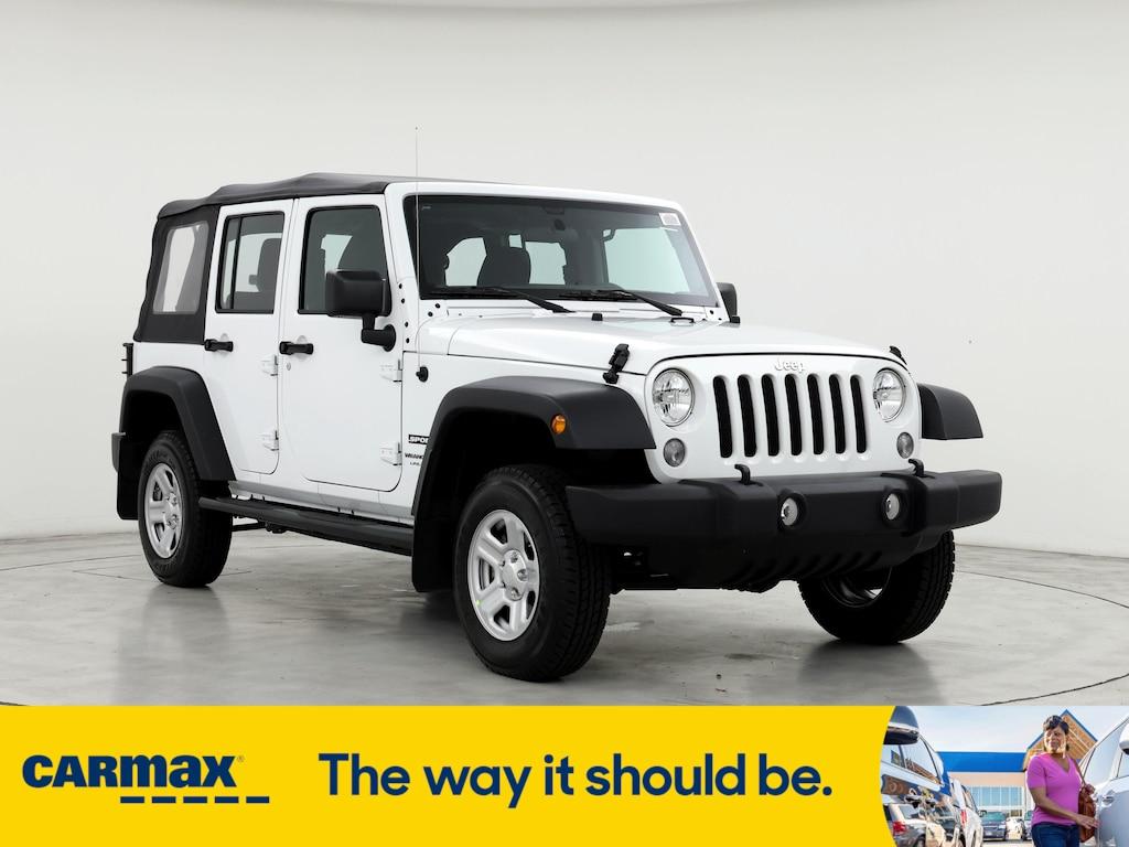 used 2018 Jeep Wrangler car, priced at $26,998