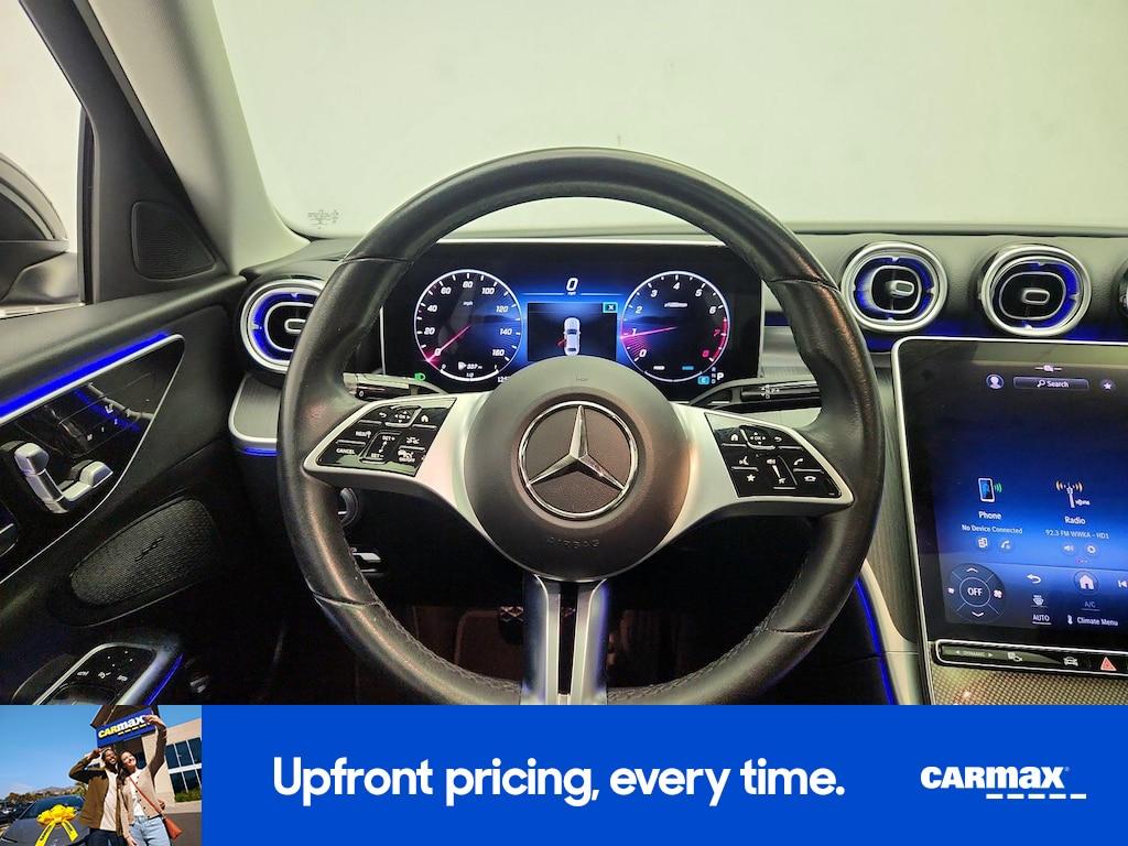used 2023 Mercedes-Benz C-Class car, priced at $38,998